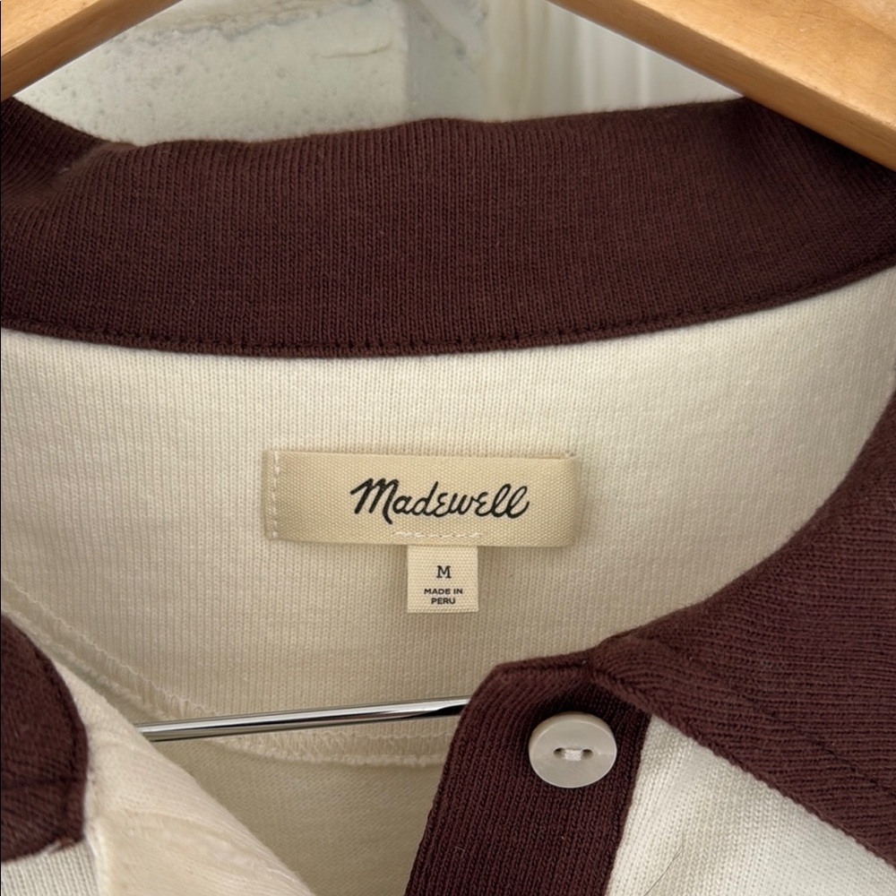 Striped Rugby Polo Shirt - Picture 2 of 4